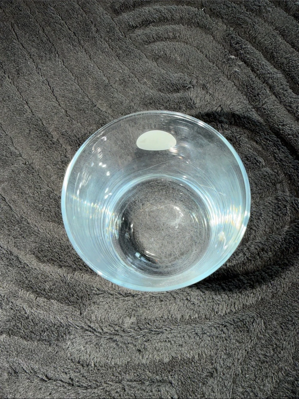 Tulip Etched Stemless Glass - Clear